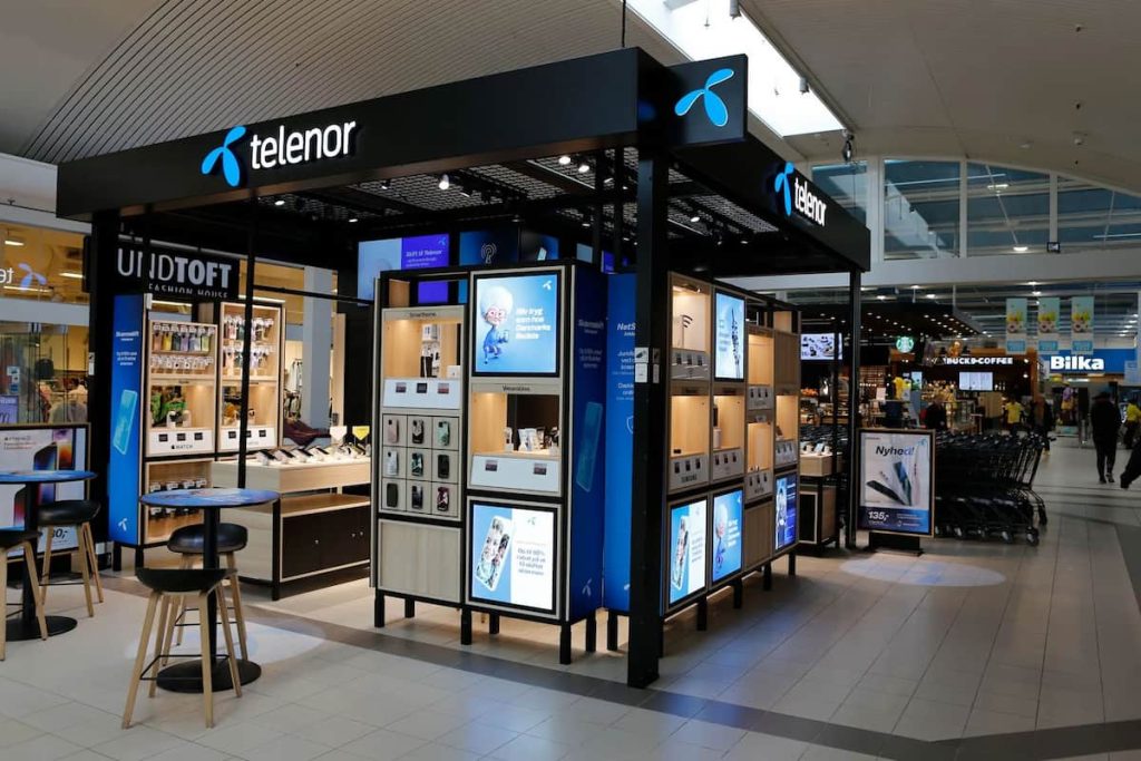 Telenor SIM card store